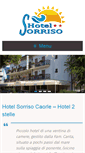 Mobile Screenshot of hotelsorrisocaorle.it